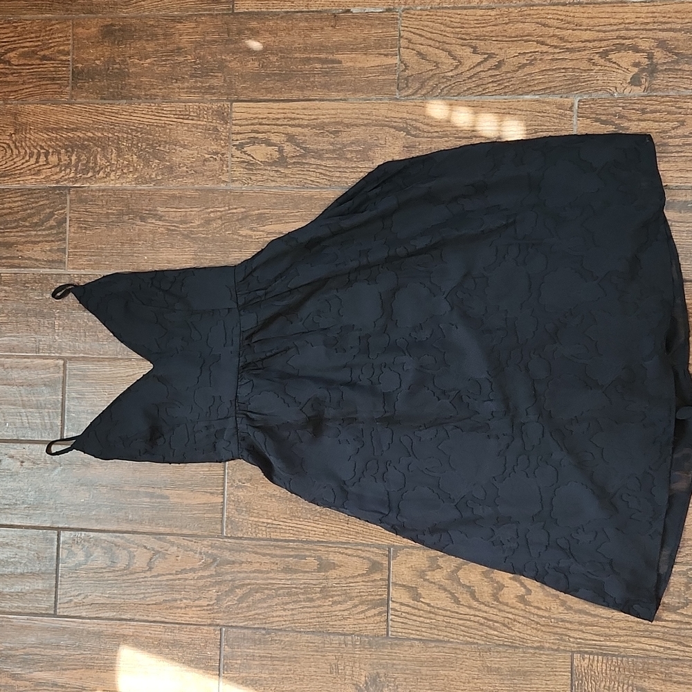 NWT CupShe Midi Dress Black Sz XL